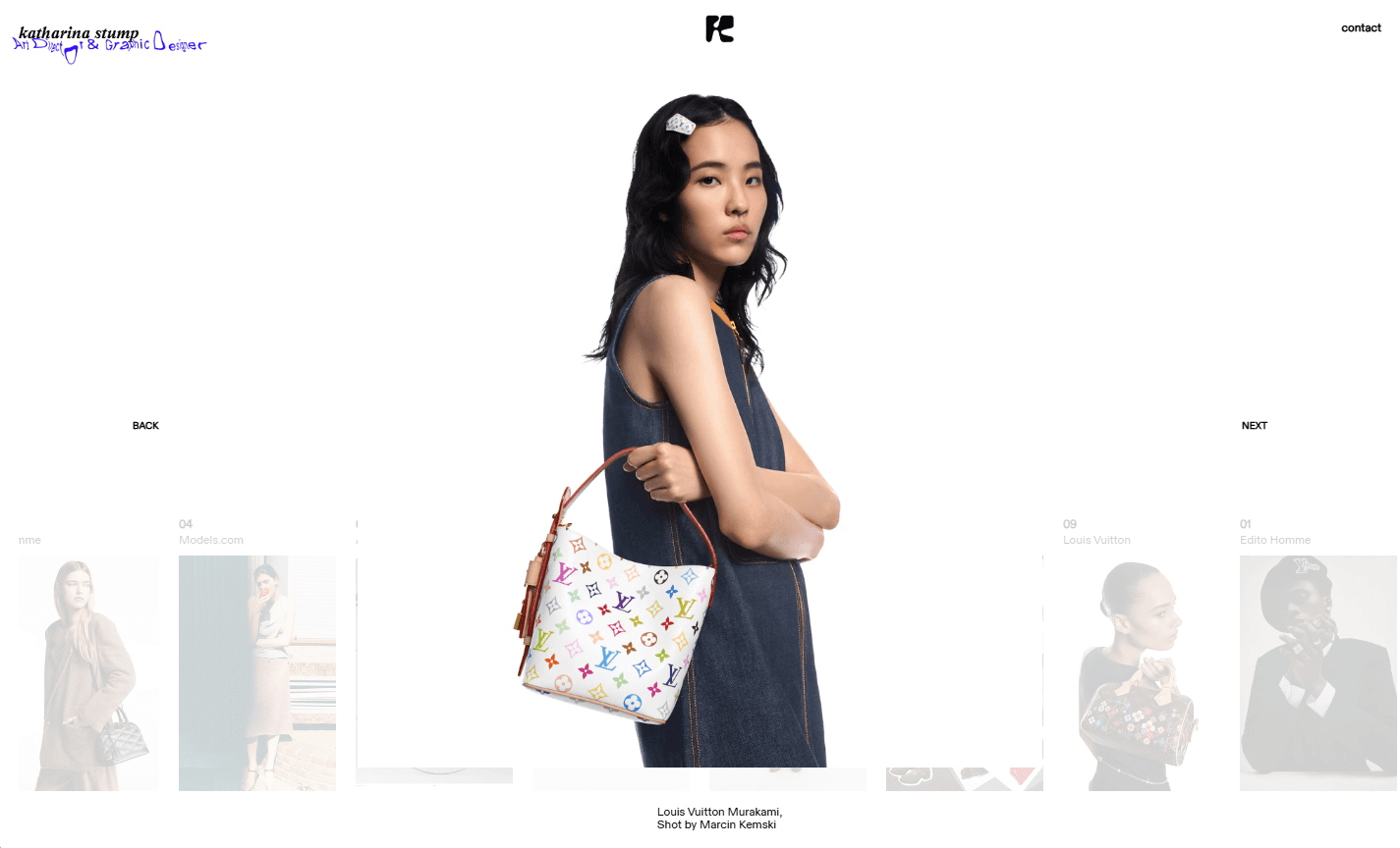 Kat Stump website preview